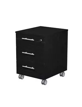 Cassettiera su Ruote Prestige Artexport - 3 Cassetti - 41,8x52x61,5 cm - 90019-8 (Nero Venato)