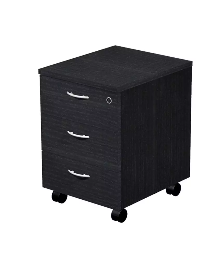 Cassettiera con Ruote Easy Artexport - 3 Cassetti - 42x52x59,5 cm - 60019_8 (Nero Venato) Cassettiera con Ruote Easy Artexport - 3 Cassetti - 42x52x59,5 cm - 60019_8 (Nero Venato)