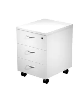 Cassettiera su Ruote Easy Artexport - 3 Cassetti - 42x52x59,5 cm - 60019_3 (Bianco)