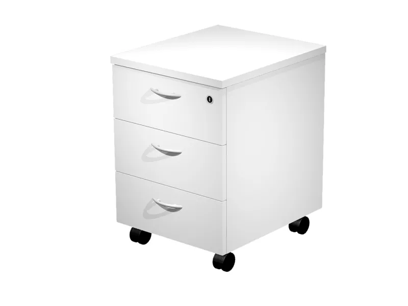 Cassettiera su Ruote Easy Artexport - 3 Cassetti - 42x52x59,5 cm - 60019_3 (Bianco)