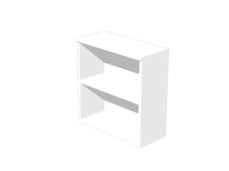 Mobile Basso a Giorno Easy Artexport - 80x35x72 cm - 030_3 (Bianco)