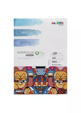 Album Acquerello Carioca - A4 - 300 g - 45223 (Bianco Conf. 20)