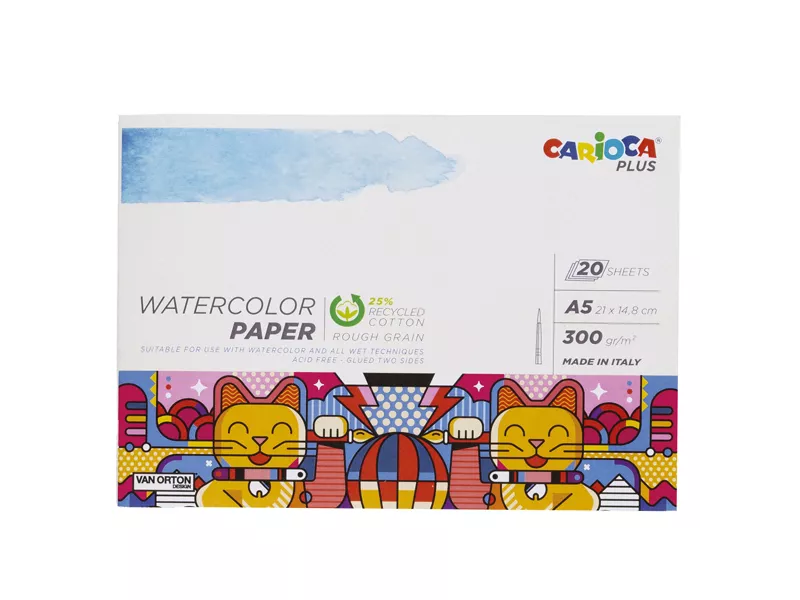 Album Acquerello Carioca - A5 - 300 g - 45224 (Bianco Conf. 20)