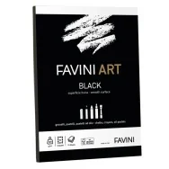 Album Collato Art Black Favini - A4 - 320 g - A42A104 (Nero)