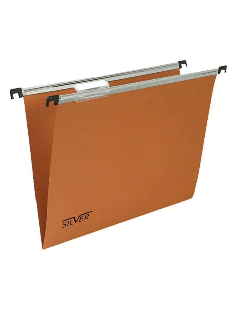 Cartelle Sospese Silver Bertesi - Cassetto - 39 cm - V - 150/390 GL-B2 (Arancio Conf. 50) Cartelle Sospese Silver Bertesi - Cassetto - 39 cm - V - 150/390 GL-B2 (Arancio Conf. 50)