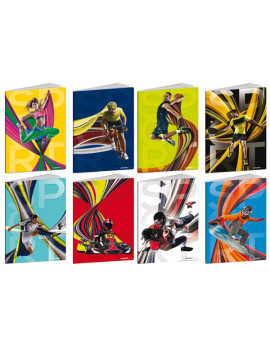 Quaderno Sport Blasetti - A4 - 1 Rigo con Margini - 8591 (Assortiti Conf. 10)