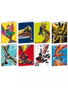 Quaderno Sport Blasetti - A4 - 1 Rigo con Margini - 8591 (Assortiti Conf. 10)