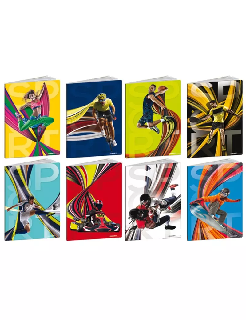 Quaderno Sport Blasetti - A4 - 1 Rigo con Margini - 8591 (Assortiti Conf. 10) Quaderno Sport Blasetti - A4 - 1 Rigo con Margini - 8591 (Assortiti Conf. 10)