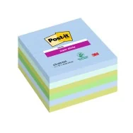 Post-it Notes Super Sticky 675-6SS-OAS 3M - 100x100 mm - 7100259320 (Assortiti Oasis a Righe Conf. 6)