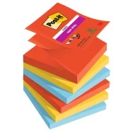 Post-it Notes Super Sticky Z-Notes R330-6SS-PLAY 3M - 76x76 mm - 7100258797 (Assortiti Playful Conf. 5)