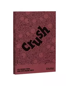 Carta Colorata Crush Favini - A4 - 250 g - A69C004 (Ciliegia Conf. 50)