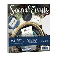 Buste Special Events Majestic Favini - 17x17 cm - 120 g - A570118 (Bianco Conf. 10)