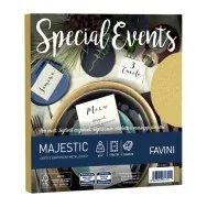 Buste Special Events Majestic Favini - 17x17 cm - 120 g - A57H118 (Oro Conf. 10)