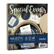 Buste Special Events Majestic Favini - 17x17 cm - 120 g - A57N118 (Sabbia Conf. 10)