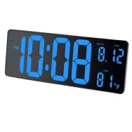 Orologio Digitale LED Alba - 37,5x13,5 cm - HORDGTL (Nero)