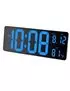 Orologio Digitale LED Alba - 37,5x13,5 cm - HORDGTL (Nero)