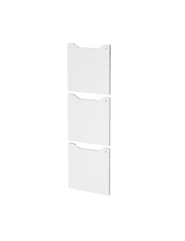 Anta per Libreria a Caselle Rainbow Artexport - 36,8x36,8 cm - 3aMAXM-3 (Bianco Conf. 3)