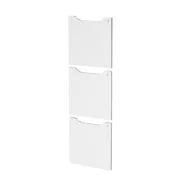 Anta per Libreria a Caselle Rainbow Artexport - 36,8x36,8 cm - 3aMAXM-3 (Bianco Conf. 3)