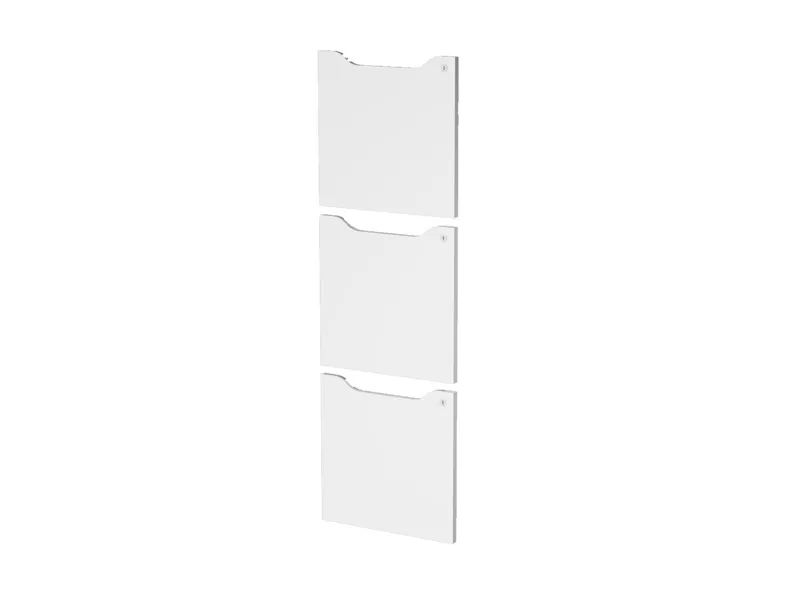 Anta per Libreria a Caselle Rainbow Artexport - 36,8x36,8 cm - 3aMAXM-3 (Bianco Conf. 3)