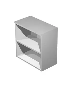 Mobile Basso a Giorno Easy Artexport - 80x35x72 cm - 030_9 (Grigio)