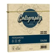 Buste Calligraphy Pergamena Favini - 17x17 cm - 90 g - A570078 (Crema Conf. 25)