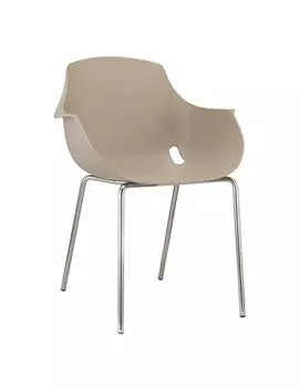 Sedia da Attesa Goa Unisit - Plastica - GO4G/GR (Grigio Conf. 2)