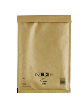 Busta Imbottita a Bolle d'Aria Mail Lite Gold A Sealed Air - 11x16 cm - 103027400 (Avana Conf. 100)
