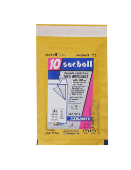 Busta Imbottita a Bolle d'Aria Sacboll A Blasetti - 11x16 cm - 0710 (Avana Conf. 10)