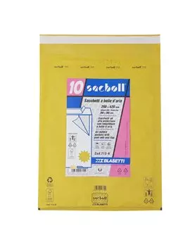 Busta Imbottita a Bolle d'Aria Sacboll H Blasetti - 26x36 cm - 0715 (Avana Conf. 10)