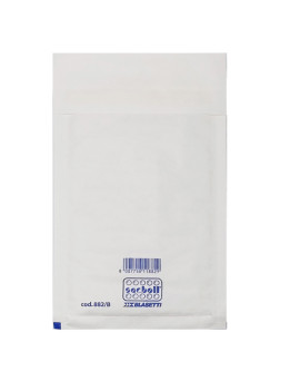 Busta Imbottita a Bolle d'Aria Sacboll B Blasetti - 12x21 cm - 0882 (Bianco Conf. 10)
