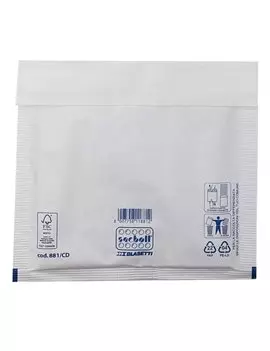 Busta Imbottita a Bolle d'Aria Sacboll CD Blasetti - 16x18 cm - 0881 (Bianco Conf. 10)