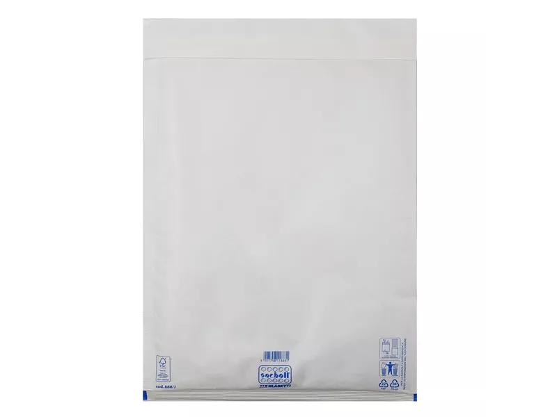 Busta Imbottita a Bolle d'Aria Sacboll J Blasetti - 29x44 cm - 0888 (Bianco Conf. 10)