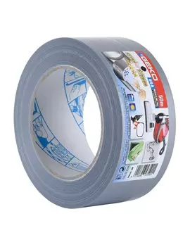 Nastro Adesivo Telato USA Premium Geko - 50 mm x 50 m - 19100/4 (Argento)