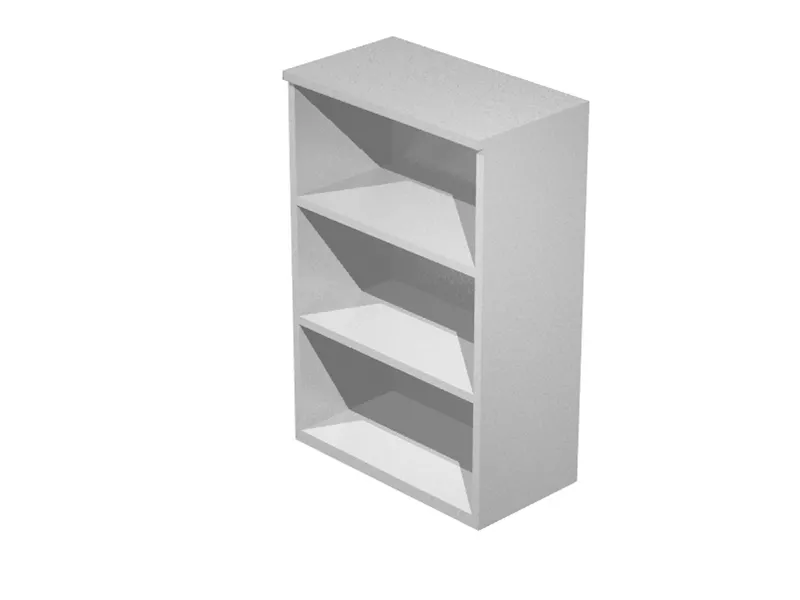 Mobile Medio a Giorno Easy Artexport - 80x44x120 cm - 50035/5 (Grigio Alluminio)