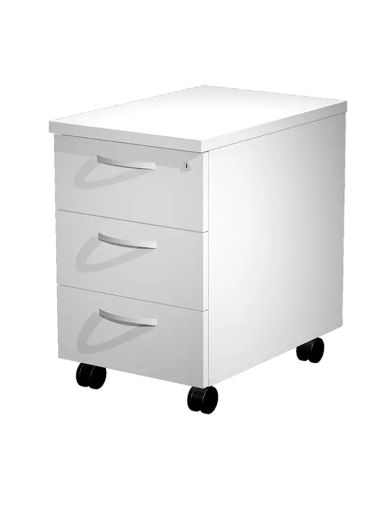 Cassettiera su Ruote Agorà Artexport - 3 Cassetti - 39,6x60x60 cm - C3_3 (Bianco) Cassettiera su Ruote Agorà Artexport - 3 Cassetti - 39,6x60x60 cm - C3_3 (Bianco)
