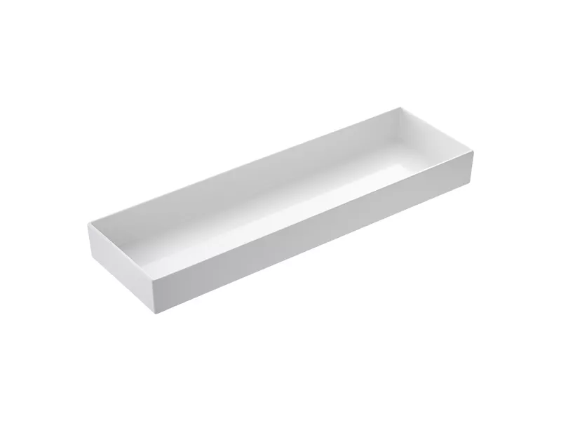 Vassoio in Melamina Venezia Leone - 53x16,2x6 cm - T8455 (Bianco)