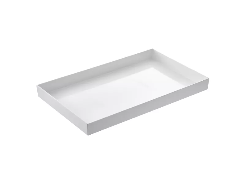 Vassoio in Melamina Venezia Leone - 32,5x16,2x6 cm - T8451 (Bianco)