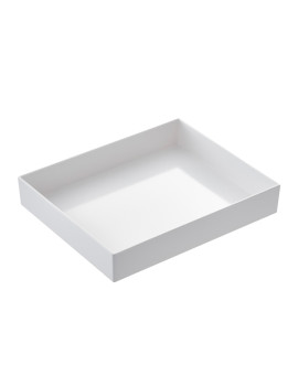 Vassoio in Melamina Venezia Leone - 32,5x26,5x6 cm - T8453 (Bianco)