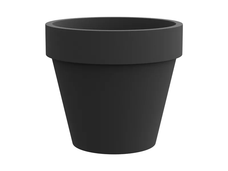 Vaso in Plastica Standard One Teraplast - 396 Litri - Diametro 99 cm - 11437100032 (Antracite)