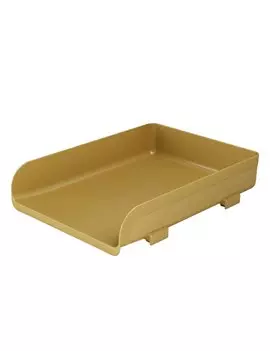 Vaschetta Portacorrispondenza Vintage Caramel Arda - 33,5x25,4x7 cm - 85510CA (Ocra Conf. 10)