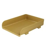 Vaschetta Portacorrispondenza Vintage Caramel Arda - 33,5x25,4x7 cm - 85510CA (Ocra Conf. 10)