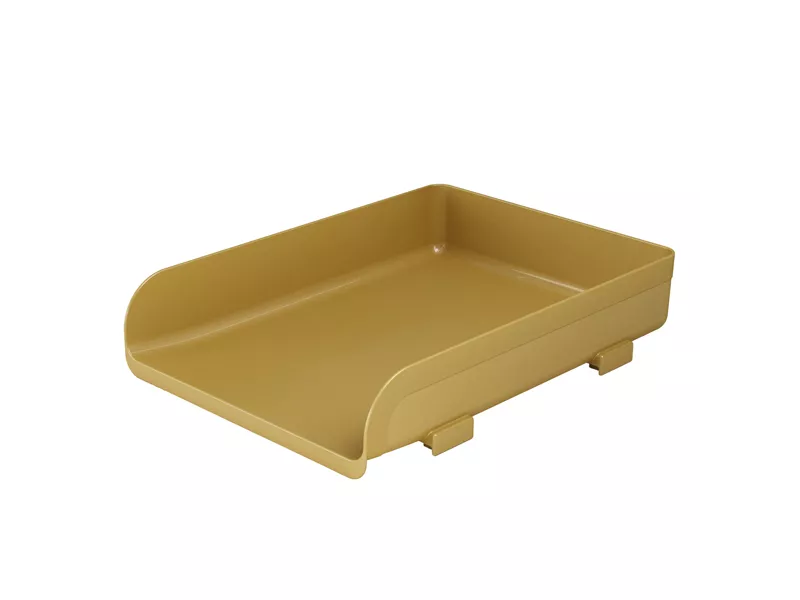 Vaschetta Portacorrispondenza Vintage Caramel Arda - 33,5x25,4x7 cm - 85510CA (Ocra Conf. 10)