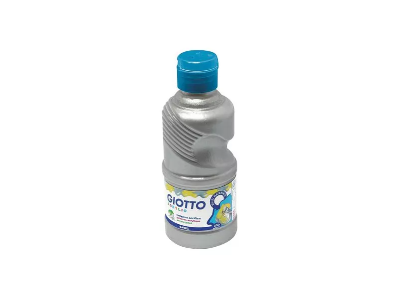 Tempera Acrilica Giotto - 250 ml (Argento) Tempera Acrilica Giotto - 250 ml (Argento)
