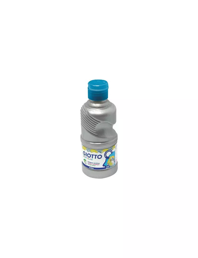 Tempera Acrilica Giotto - 250 ml (Argento) Tempera Acrilica Giotto - 250 ml (Argento)