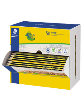 Matita Grafite Noris Staedtler - HB - 120HBCAPLB (Conf. 50)