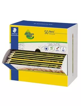 Matita Grafite Noris Staedtler - HB - 120HBCAPLB (Conf. 50)
