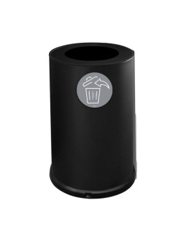 Contenitore per Raccolta Differenziata Stilcasa - 1 Scomparto - 100 Litri - 991/N (Nero)
