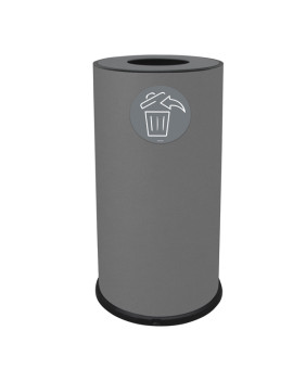 Contenitore per Raccolta Differenziata Stilcasa - 1 Scomparto - 70 Litri - 871/G (Grigio)