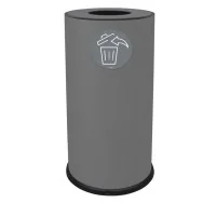 Contenitore per Raccolta Differenziata Stilcasa - 1 Scomparto - 70 Litri - 871/G (Grigio)