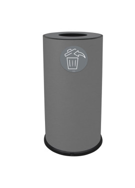 Contenitore per Raccolta Differenziata Stilcasa - 1 Scomparto - 70 Litri - 871/G (Grigio)